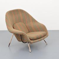 Early Eero Saarinen Womb Chair - Sold for $4,375 on 05-15-2021 (Lot 403).jpg
